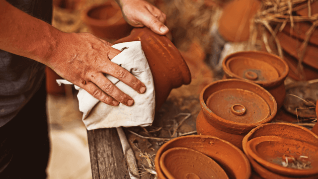 How To Clean Pottery